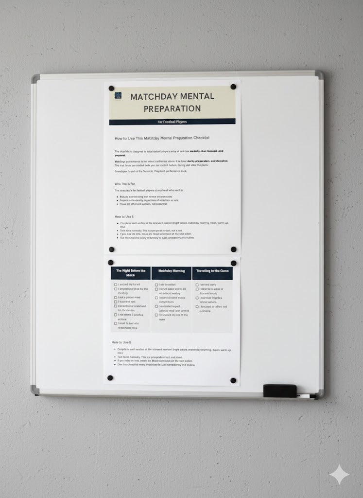 Matchday Mental Preparation Checklist (PDF)