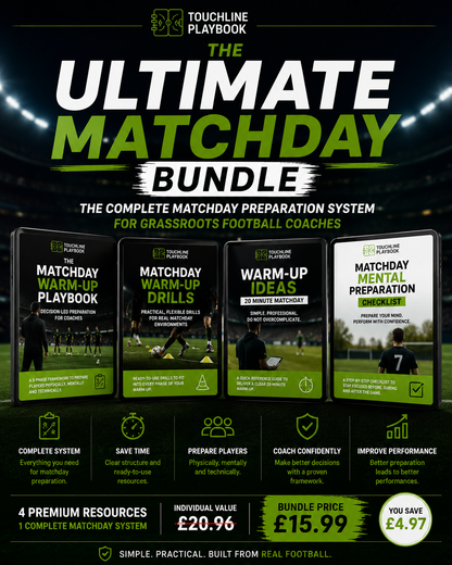 Ultimate Matchday Bundle PDF for grassroots football coaches