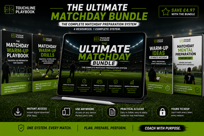 20-minute matchday warm-up quick guide phone-friendly PDF