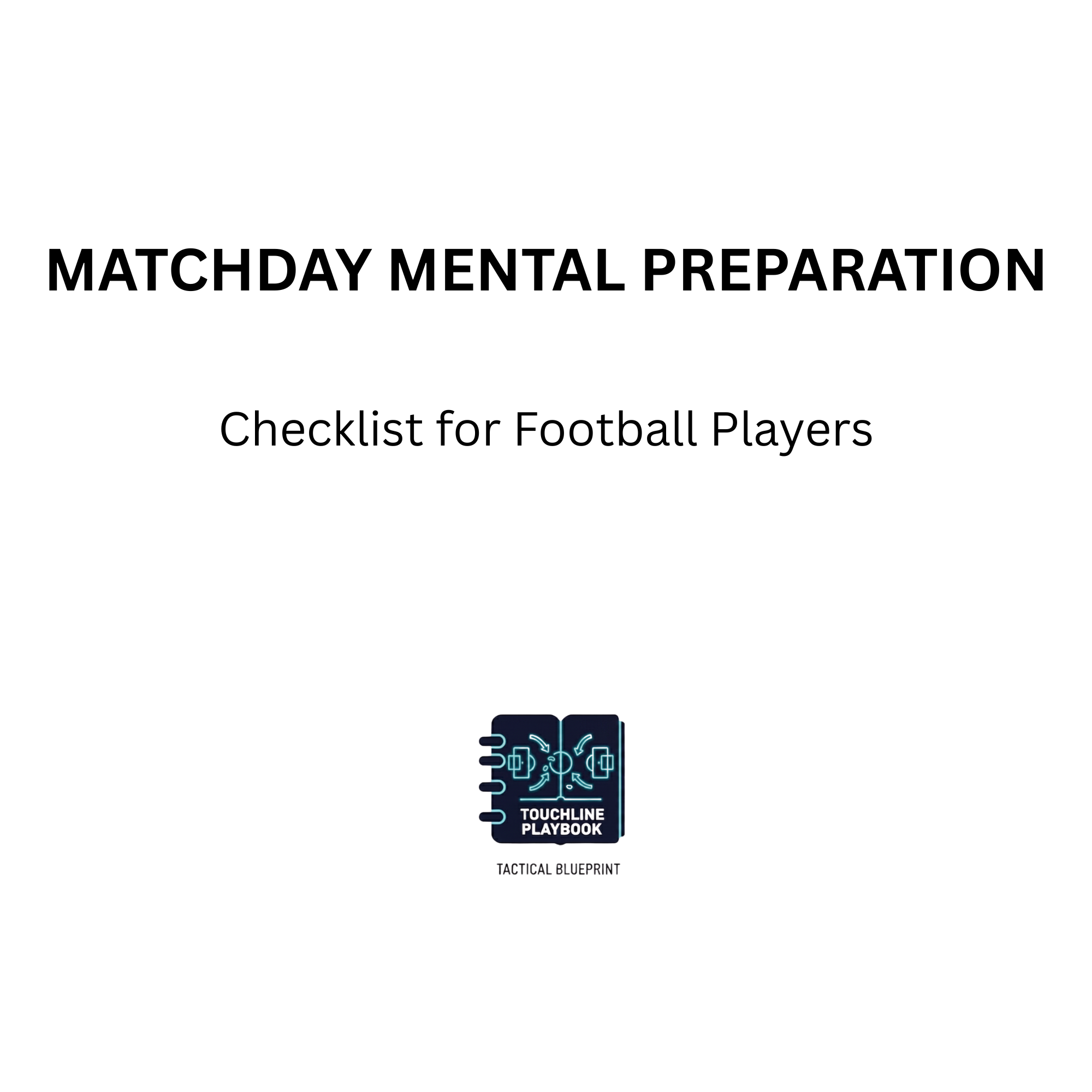 Matchday Mental Preparation Checklist (PDF)
